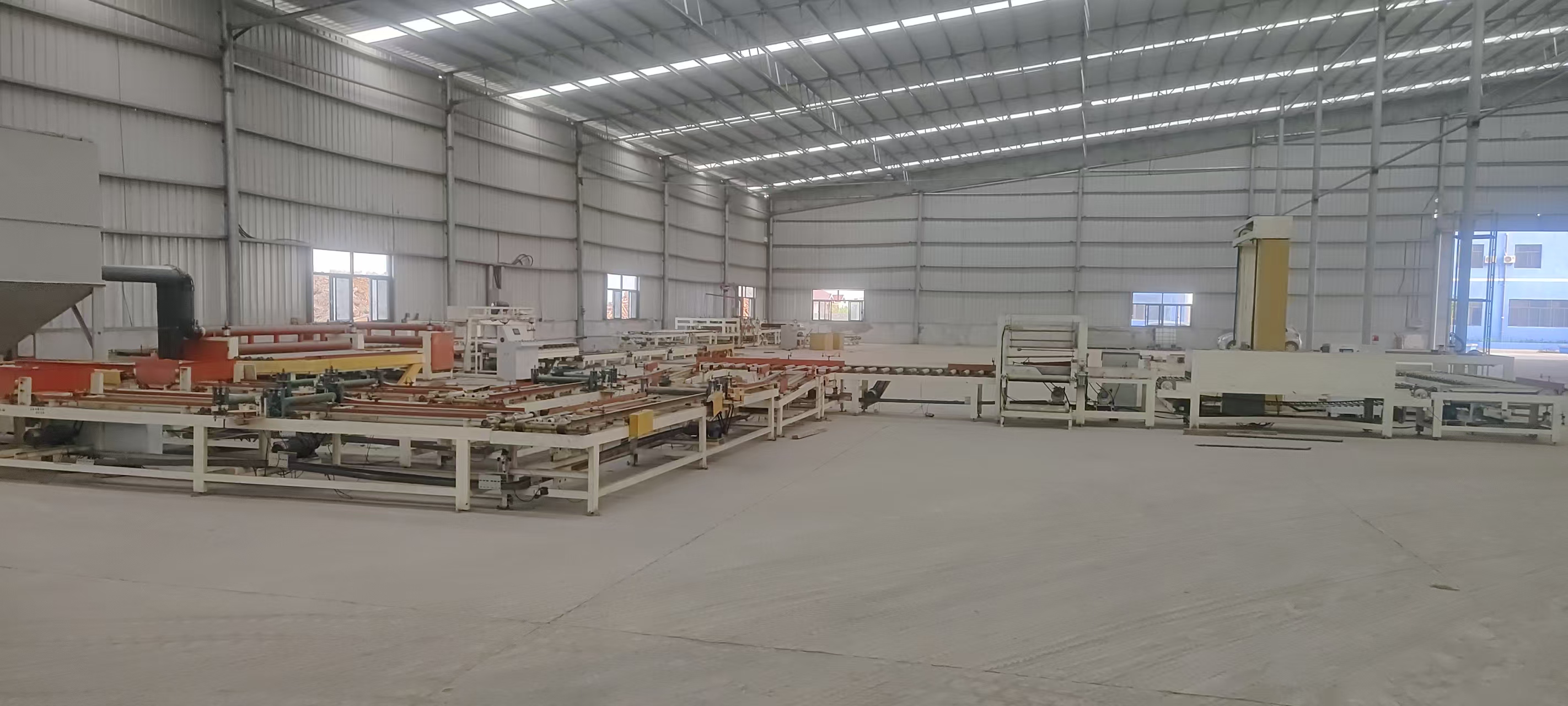 Lagos Flexible-Output Ceiling Tile Line