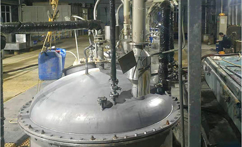 Copper melting kettle